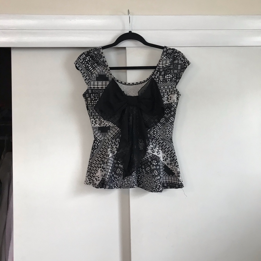 Peplum top